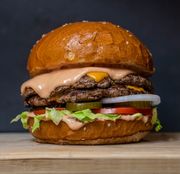 Hamburguesa de la casa